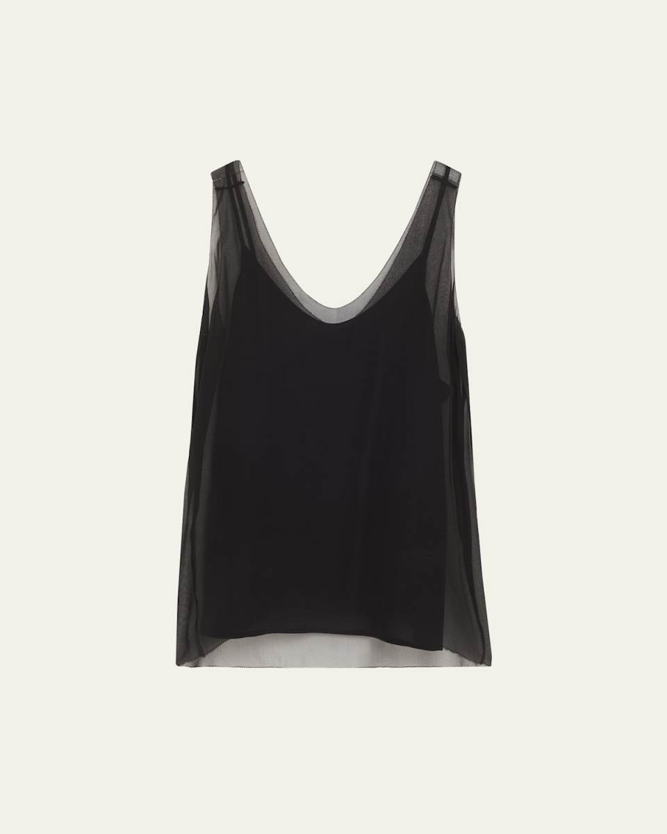 Chiffon Sleeveless Slip Top